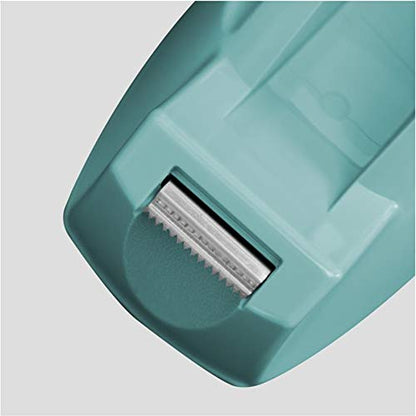 Acrimet Desktop Tape Dispenser, Premium, Non-Skid Base, Plastic, Green - color: Green