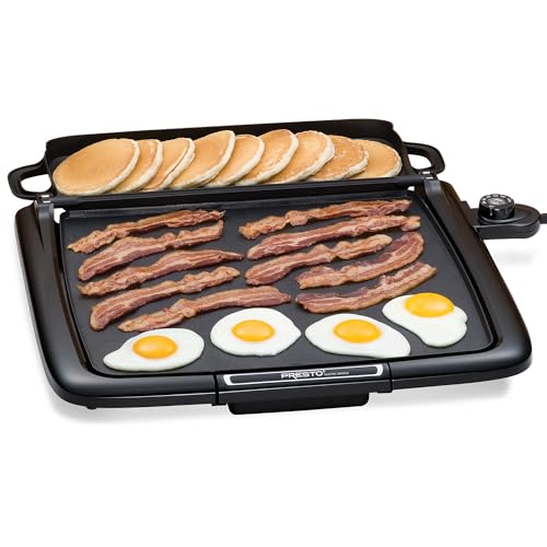 Presto 07023 Cool-Touch Electric Griddle and Warmer Plus