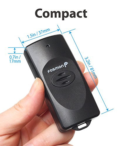Fosmon Remote Control Outlet Waterproof Outdoor, Wireless Light Switch - color: 2 Grounded Outlet + 2 Remote