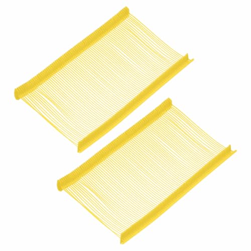 Standard Tagging Gun Fasteners 2" Label Gun Price Tagging Barbs - color: Yellow, size: 2 Inch