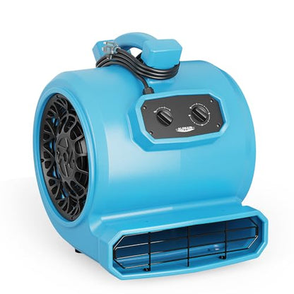 ALORAIR Air Mover 3 Speed Floor Drying Fan 5 Angle Blower Fan - GE4000T - size: Large