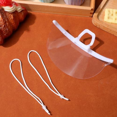 OSALADI 8pcs Chef Food Service Reusable Anti- for Restaurants Washable Face Masks Bulk Pack