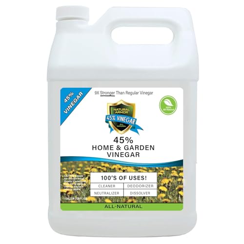 45% Vinegar Industrial Strength Concentrate (128 Oz Gallon, Refill) - size: 128 Fl Oz (Pack of 1), style: Refill (No Sprayer)