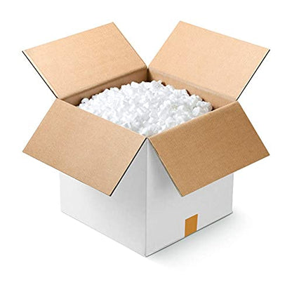 Calenzana 5x5x5 Inches Shipping Boxes Set of 25, White Corrugated Cardboard Box for Mailing Packing Small Business - size: 5x5x5, style: 25 Pack