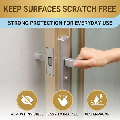 Cabinet Door Bumpers 104 Pcs, Clear Self Adhesive Silicone Pads - size: 104 Pcs