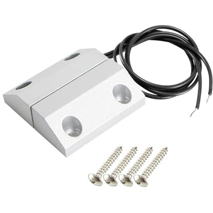 Gebildet Rolling Door Contact Magnetic Reed Switch Alarm with 2 Wires for NC. Applications MC-56 - color: Silver-E1284T