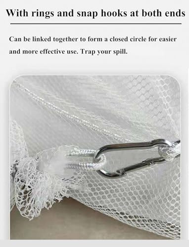 XIFENG Oil Absorbent Socks Oil Boom Soak up Oil Diesel Fuel Hydrocarbon Based Fluids, 6 Gallon (27L) Absorbency Per Sock, 5" Diameter 9.8' Length (12.7cm*3m) Clean Oil Spills(Size:Pack of 5) - size: Pack of 5