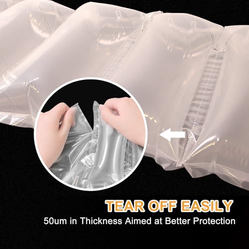 Packing Air Pillows for Shipping 600 Count Packaging Air Bags Inflatable Shipping Supplies Box Filler Alternative to Packing Peanuts, Purse Stuffers for Shape 4.72" x 9.84" - size: 4.72"x9.84"(600 Count)