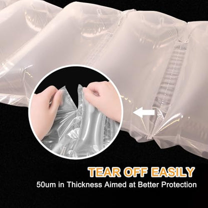 Packing Air Pillows for Shipping 600 Count Packaging Air Bags Inflatable Shipping Supplies Box Filler Alternative to Packing Peanuts, Purse Stuffers for Shape 4.72" x 9.84" - size: 4.72"x9.84"(600 Count)
