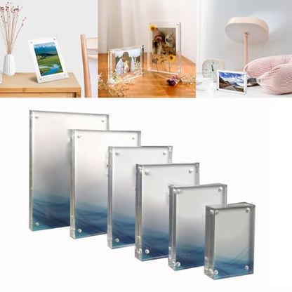 for acrylic Sign Holder, for acrylic Poster Double-Sided Display Stand For Countertops, for acrylic Stands For Display In Offices, Restaurants, And Events(6 x 9cm) - size: 6 x 9cm