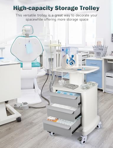 Mobile Trolley Cart for Portable Ultrasound Scanner 115 Lbs Load