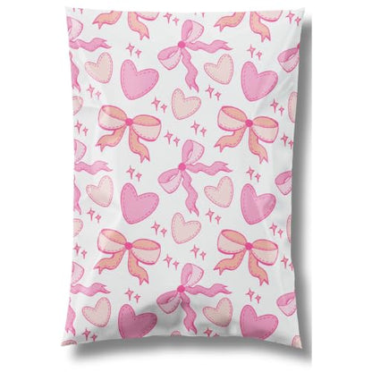 Pretty Package Store Poly Mailers 10x13, Coquette, 100 Pack - color: Coquette, size: 10x13