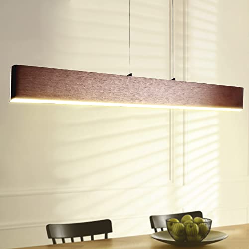 JONATHAN Y Draper 1-Light LED Linear Pendant 40", Anodized Bronze - color: Anodized Bronze, size: 40"