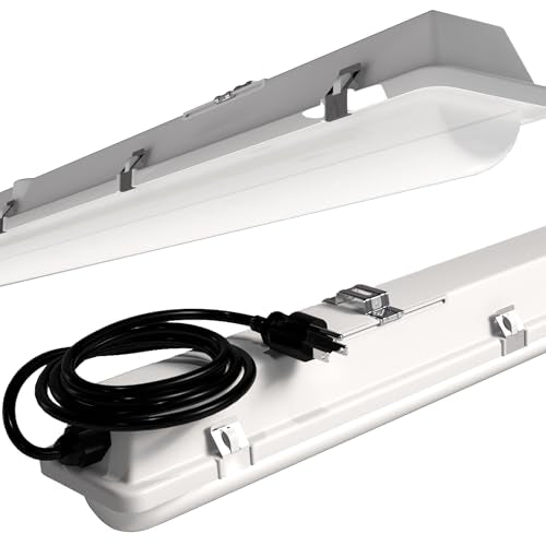 KASTLITE Vapor Tight 4' LED Light Fixture, Wall & Ceiling Mount Utility