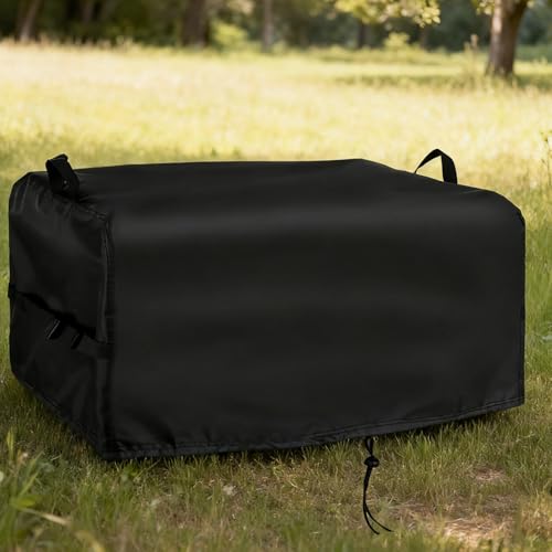 Cover Compatible with Vevor Commercial Deep Fryer - size: Double Fryer - 22.5" L x 20.5" W x 14" H