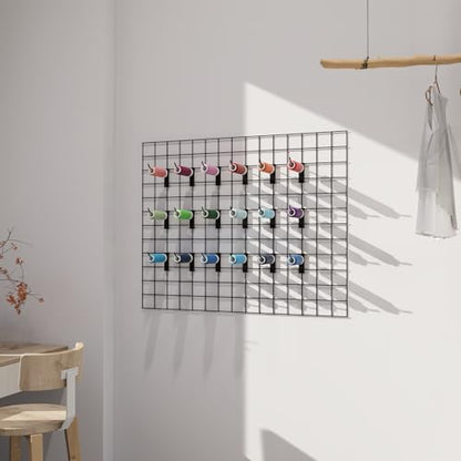 2" Gridwall Hook Black 25 Pack Grid Wall Panel Hooks - color: Black, size: 2 Inch