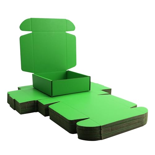 Small Dark Green Shipping Packaging Boxes L6xW6xH2 Inch 20Pcs Mailer Boxes - color: Dark Green-20pcs, size: Small-L6xW6xH2 inch