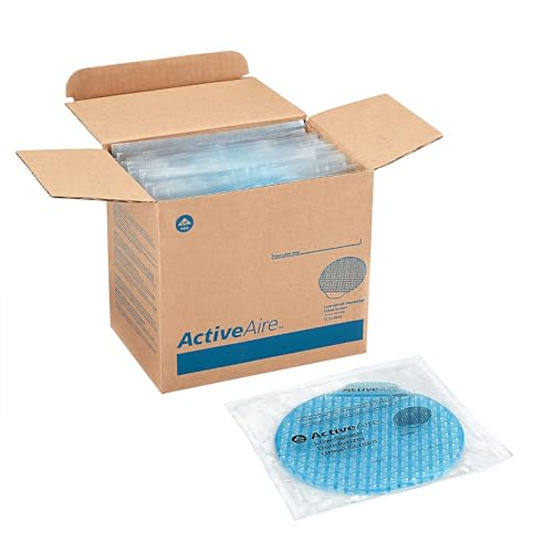 Georgia-Pacific ActiveAire Low-Splash Deodorizer Urinal Screen by GP PRO (Georgia-Pacific); Coastal Breeze; 48260; 12 Screens Per Case