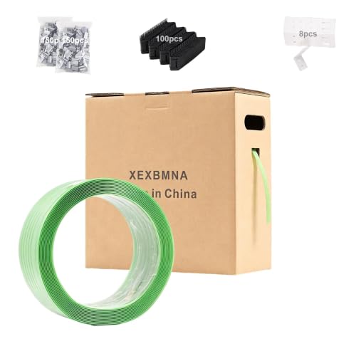 Banding Strapping Kit with 5/8" x1100 ft Polyester Band PET Strapping Roll - color: Green, size: B-PET-kit 5/8"x1100'（Not Included Tools）