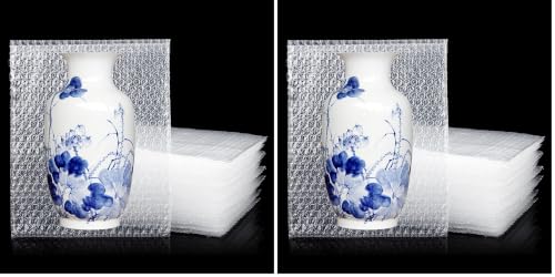 50PCS Clear Bubble Out Bag 12" x 16", Large Bubble Pouches Bags, Double Wall Shockproof Bubble Pouch Wrap Bag, Cushioning Protective Storage Bags for Moving, Shipping, Packing and Storage (Pack of 2) - size: 12" x16"-50PCS (Pack of 2)