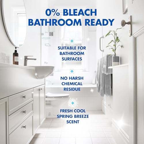 LYSOL OXI Action Bathroom Cleaner Spray, Disinfectant Spray, 32 oz - style: Hydrogen Peroxide