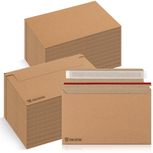 Card Shipping Envelopes 110 Pack - 7 x 4.35 Inches Trading Cards Mailers - color: Kraft - 110 Pack