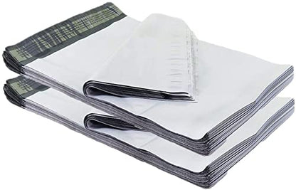 iMBAPrice White Poly Mailers 12x15.5 Inch 200 Pack I Size 5 Self-Seal, Waterproof Shipping Envelopes, Tear-Resistant, For Clothing & Small Business Packaging - color: White, size: 12" X 15.5"