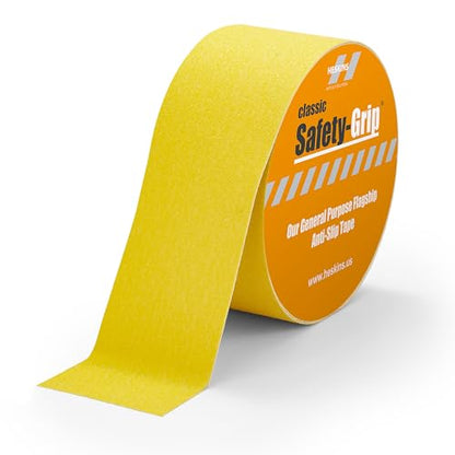 Heskins LLC Yellow Standard Safety Grip Anti Slip Tape (3" x 60ft) - size: 3" x 60ft