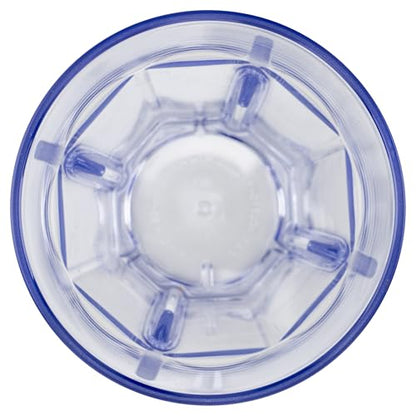 G.E.T. 9932-1-CL Heavy-Duty Shatterproof Faceted Plastic Tumbler, 32 Ounce, Clear (Set of 12)