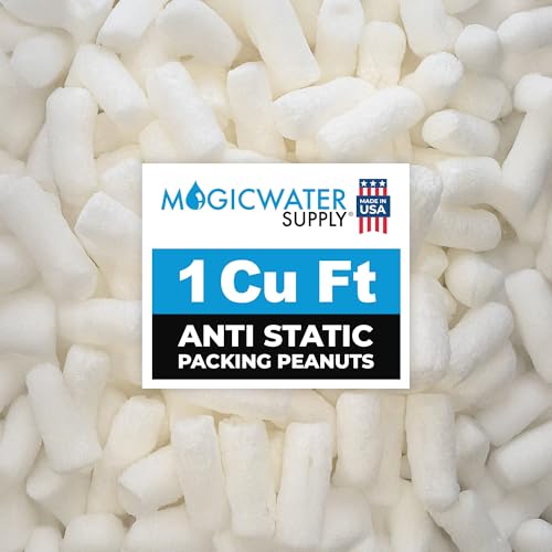 MagicWater Supply Packing Peanuts for Shipping - Bio Tube - 1 Cu Ft - size: 1 Cu Ft