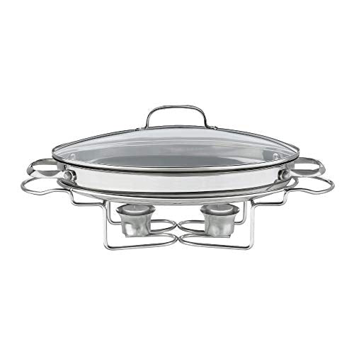 Cuisinart 7BSO-34 Stainless 13-1/2-Inch Oval Buffet Servers - size: 13.5-Inch