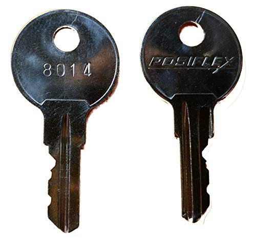 POSIFLEX, KEY, 8014, CASH DRAWER (2/SET)