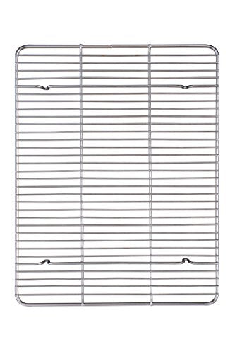 Mrs. Anderson's Baking Professional Cooling Rack, Heavy Duty Steel, 16.5 x 12.75 x 1-Inches - size: 16.5-Inches x 13-Inches