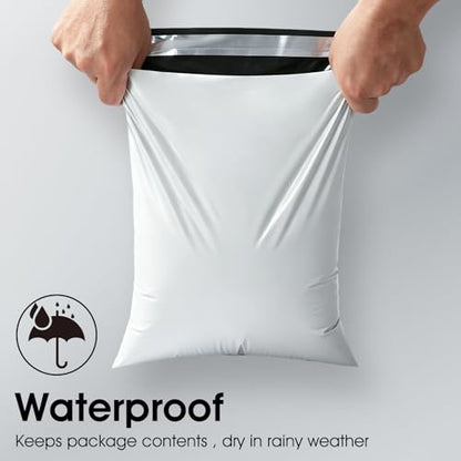 100Pcs Poly Mailers 9x12Inch Adhesive Sealing Envelopes,Mailing Envelopes for Clothing,Mailing Bags for clothing, books and accessories, Waterproof - size: 9*12