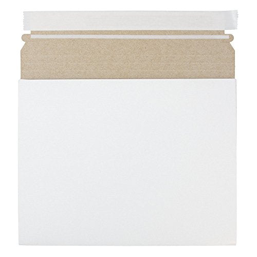 JAM PAPER Expandable Photo Mailer Envelopes with Peel & Seal Closure - 10 x 7 3/4 x 1 - White - Sold Individually - color: Sold Individually, size: #1 (10" x 7 3/4 x 1")