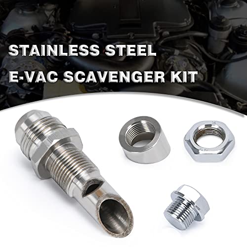 Universal Stainless Steel E-VAC Scavenger Kit T304 SS E-VAC Fitting