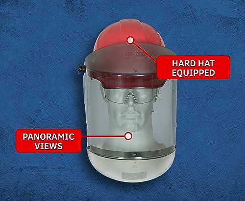 Oberon Arc Flash Face Shield & Hard Cap - 12 Cal - 3 Pack - size: 3 Pack, style: Hard Cap With Anti-fog