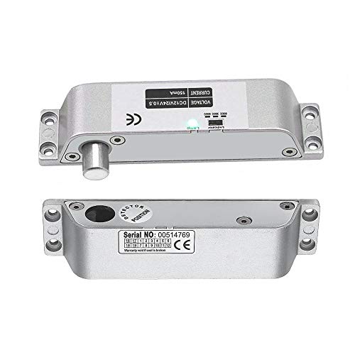 Electric Drop Bolt Lock DC 12V Fail Safe NC Mode Electronic Door Lock