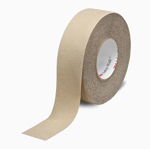 3M™ Safety-Walk™ Slip-Resistant General Purpose Tapes & Treads 620, Clear, 2 in x 60 ft, Roll, 2/Case