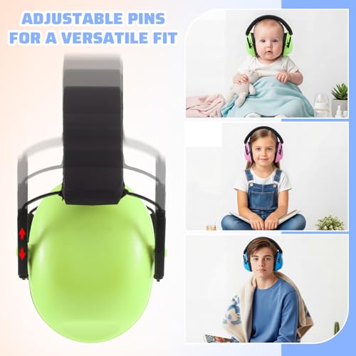 Amylove 12 Pcs Kids Noise Cancelling Headphones Ear Muffs Classic Style (Pack of 2) - size: Universal Fit (kids & Adults) (Pack of 2), style: Classic