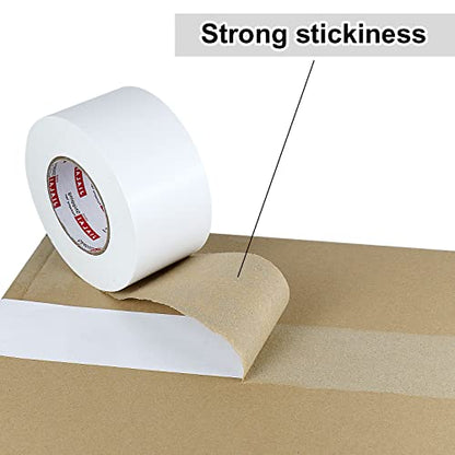 JIALAI HOME White Duct Tape 3 inch, Industrial Grade 3 inches x 55 Yards (164 ft), 9 Mil Heavy-Duty, Waterproof, UV Resistant for Crafts & Home Improvement - color: White