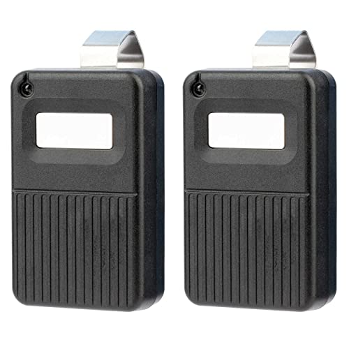 2X 1-Button Garage Door Remotes for Linear Delta 3 DT DNT00002A 310MHz - style: 1-Btn X2