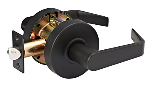 Master Lock SLCHPG10B Heavy Duty Lever Style, Grade 2 Commercial Passage Door Lock, Oil Rubbed Bronze Finish