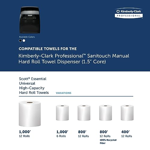 Kimberly-Clark Professional Manual Hard Roll Paper Towel Dispenser (09990)