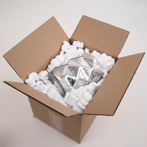 Magicwater Supply - .25 Cu Ft - White Packing Peanuts - Anti-Static S Shaped Cushion for Shipping, Void Filling & Storage - Protect Your Goods (Pack of 2) - size: 1/4 Cu Ft (Pack of 2)