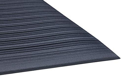 Guardian 24031002 Air Step Anti-Fatigue Floor Mat, Vinyl, 3'x10', Black, Reduces Fatigue and discomfort, Can be Easily Cut to fit Any Space