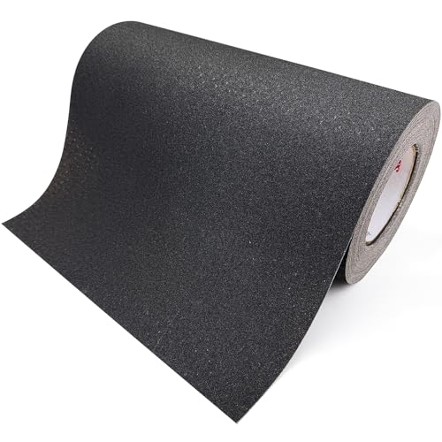 S&X Anti Slip Tape 12in x 60ft Grip Tape for Stairs & Floors, Patterned - size: 12" x 60'