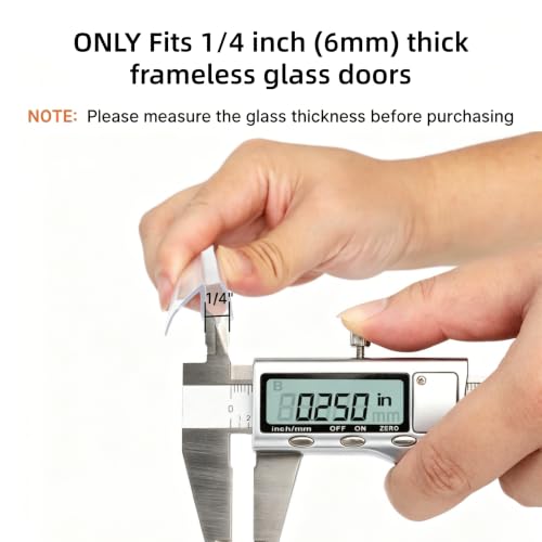 AmazerBath 3-Pack 15.75" Shower Door Bottom Seal Strip for 1/4"(6mm) Glass - style: Bottom Seal 1/4