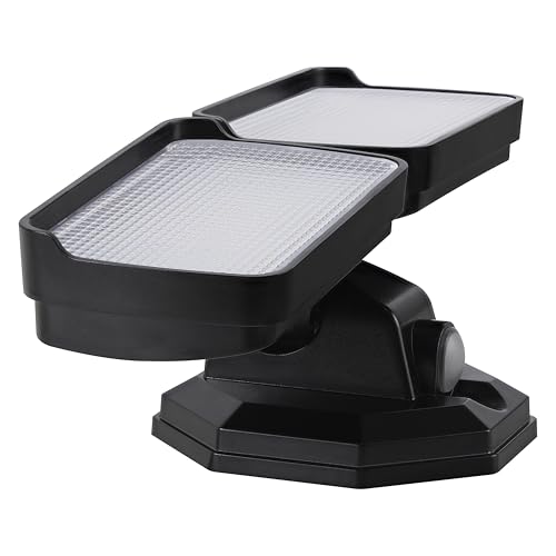 Sylvania 14W Dusk to Dawn Security LED Light, Hardwired, 1500 LMS, Wet Rated, 5000K, Daylight - 1 Pack (66475) - color: Black, style: 14W Dusk to Dawn