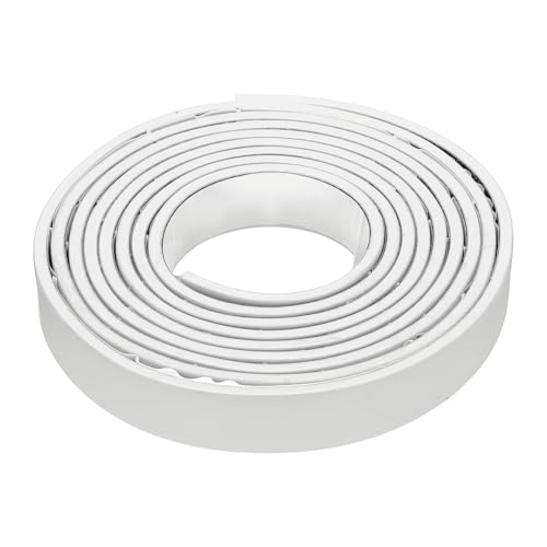 Smoke Fire Seal Strip 9.8Ft 20mm/0.79" Wx 5mm/0.2" T White - color: White, size: 9.8FT x 20mm / 0.79" W x 5mm / 0.2" T